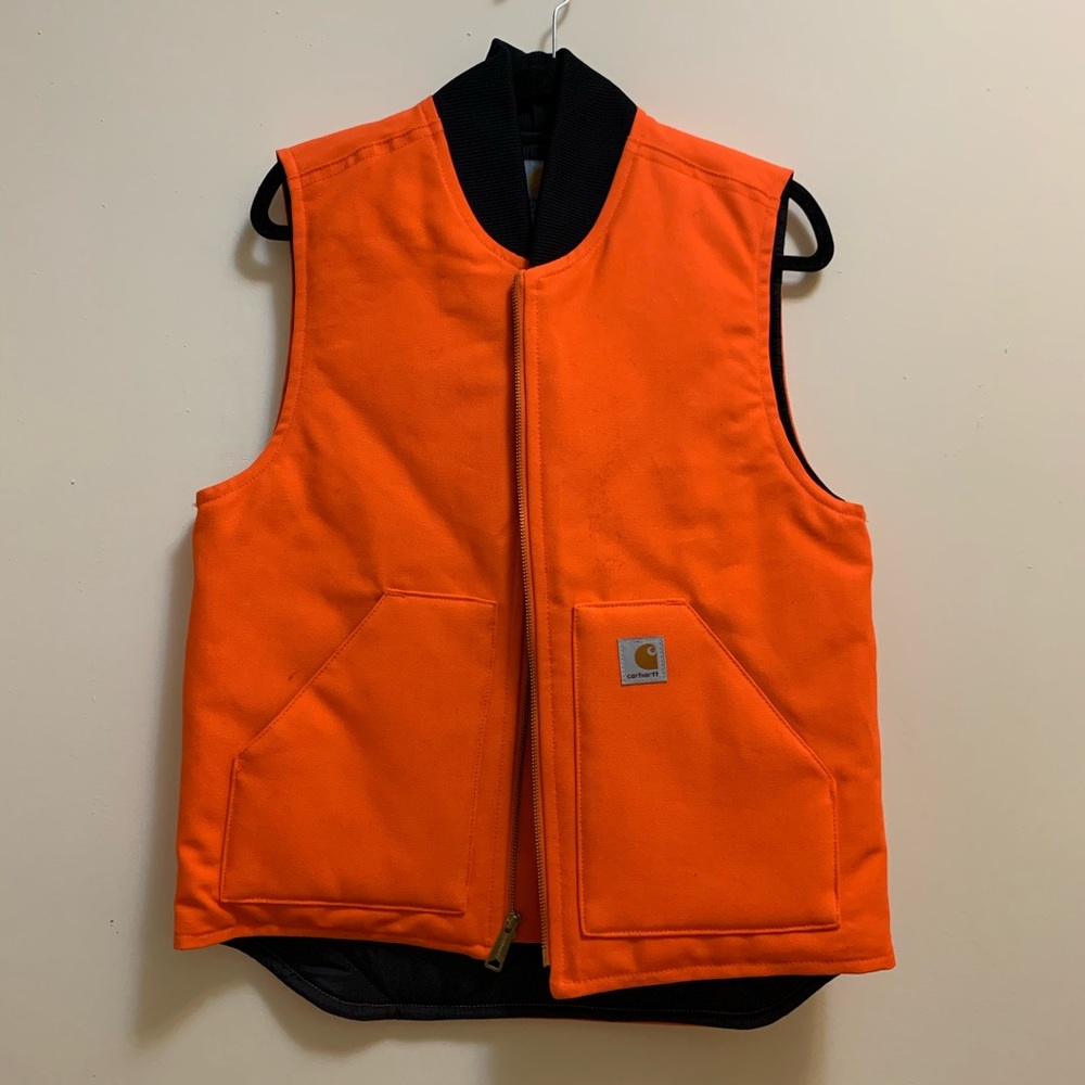 Carhartt Orange Padded Vest